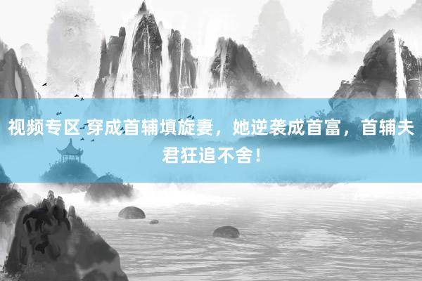 视频专区 穿成首辅填旋妻，她逆袭成首富，首辅夫君狂追不舍！